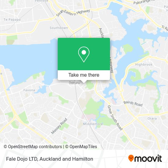 Fale Dojo LTD map