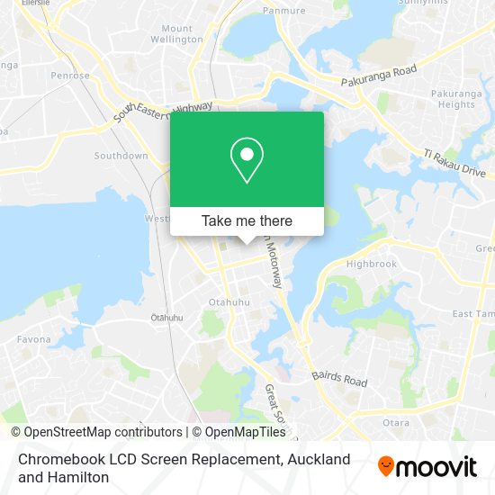 Chromebook LCD Screen Replacement map