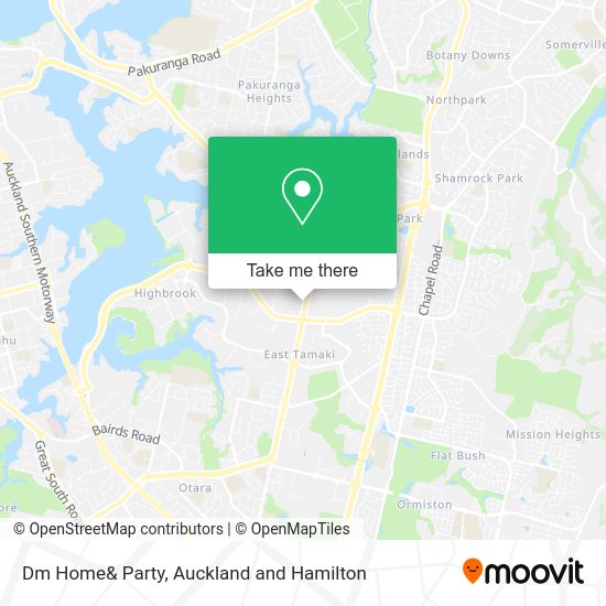 Dm Home& Party map