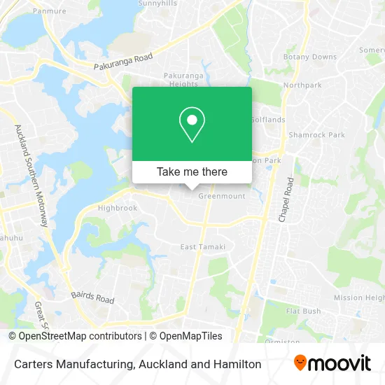 Carters Manufacturing map