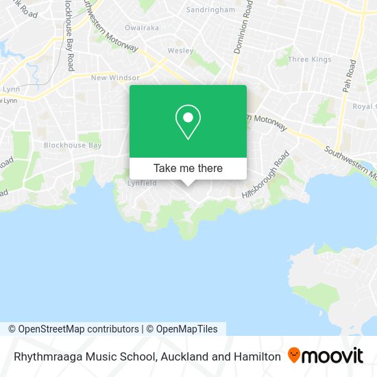 Rhythmraaga Music School map