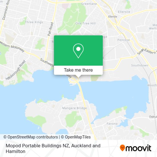 Mopod Portable Buildings NZ map