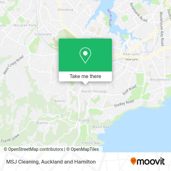 MSJ Cleaning map