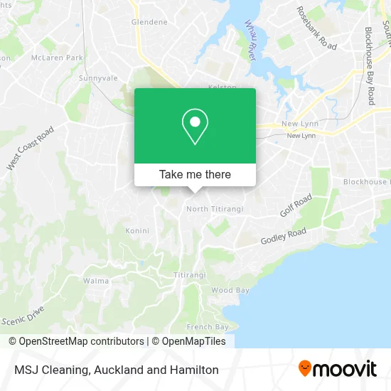 MSJ Cleaning map