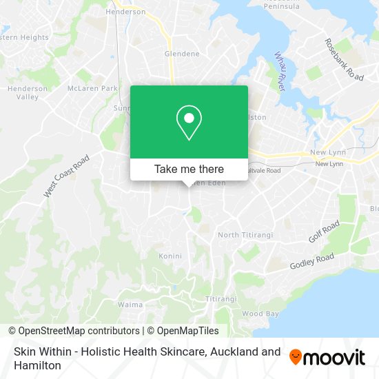Skin Within - Holistic Health Skincare map