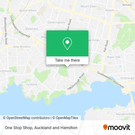 One Stop Shop map