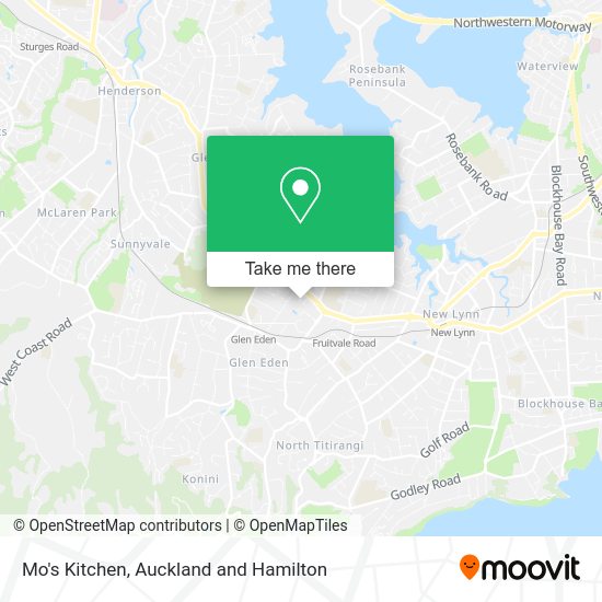 Mo's Kitchen map