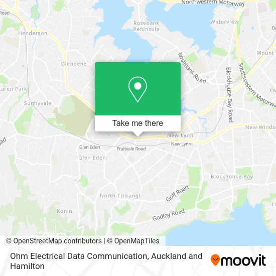 Ohm Electrical Data Communication map