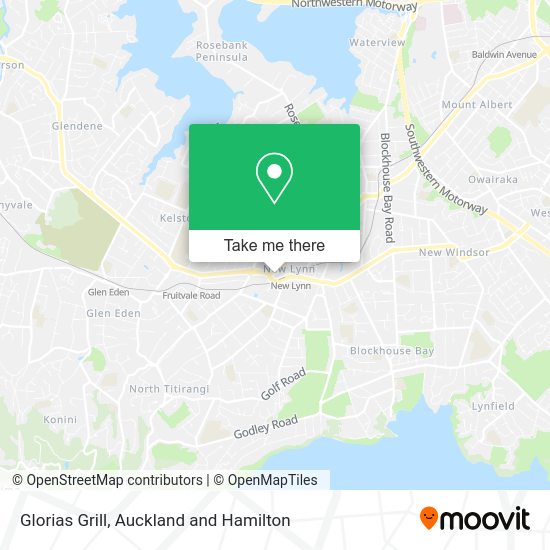 Glorias Grill map