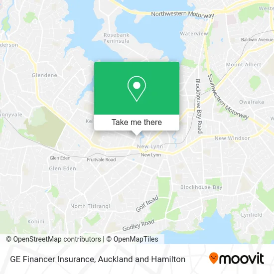 GE Financer Insurance map
