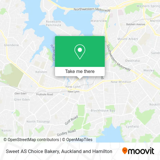 Sweet AS Choice Bakery map