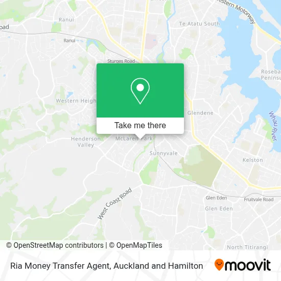 Ria Money Transfer Agent map