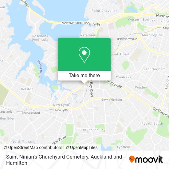 Saint Ninian's Churchyard Cemetery map