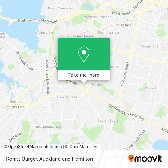Rohits Burger map