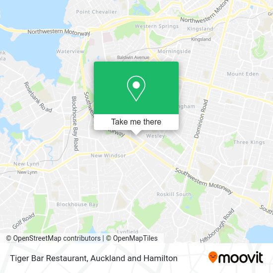 Tiger Bar Restaurant map