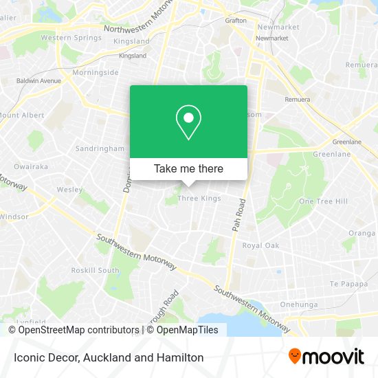 Iconic Decor map