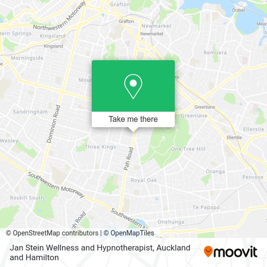 Jan Stein Wellness and Hypnotherapist map