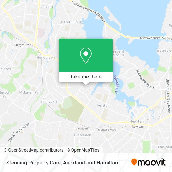 Stenning Property Care map