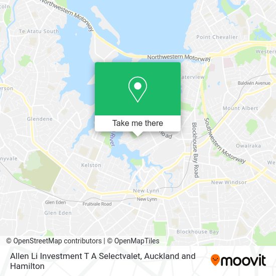 Allen Li Investment T A Selectvalet map