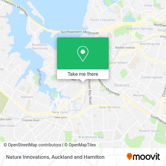 Nature Innovations map