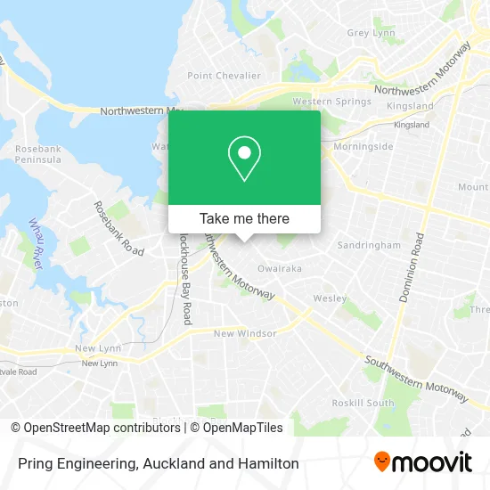 Pring Engineering map