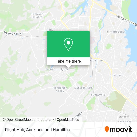 Flight Hub map