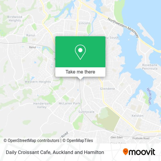 Daily Croissant Cafe map