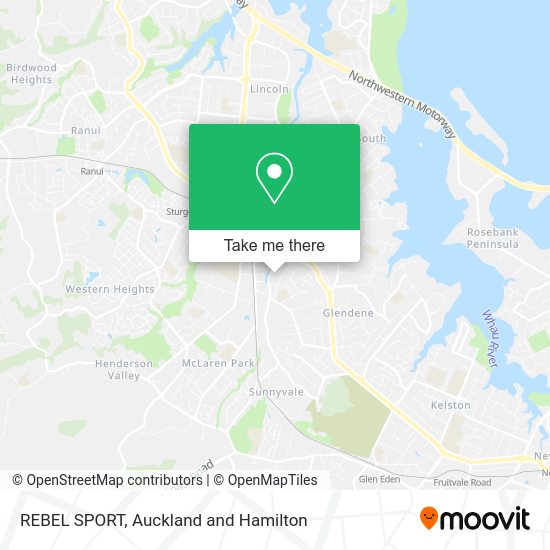 REBEL SPORT map