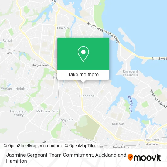 Jasmine Sergeant Team Commitment map