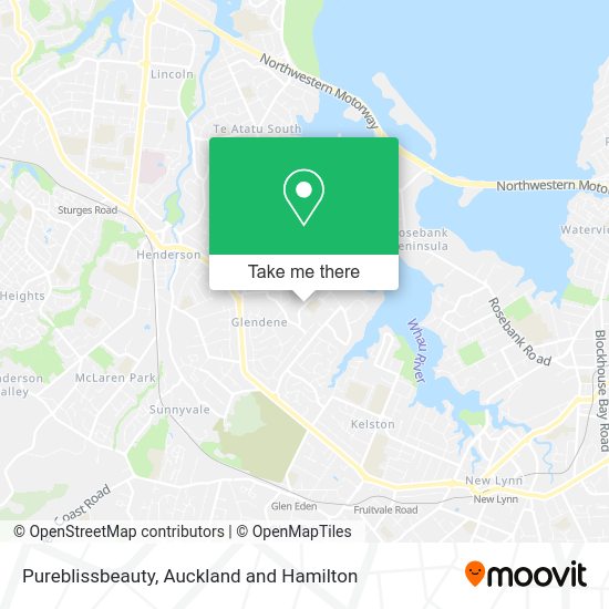 Pureblissbeauty map