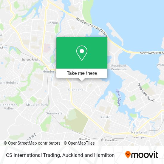 CS International Trading map