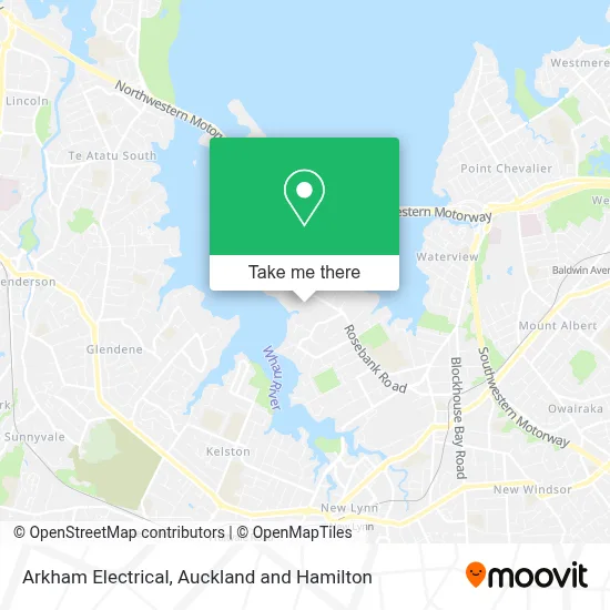 Arkham Electrical map