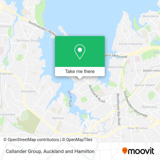 Callander Group map