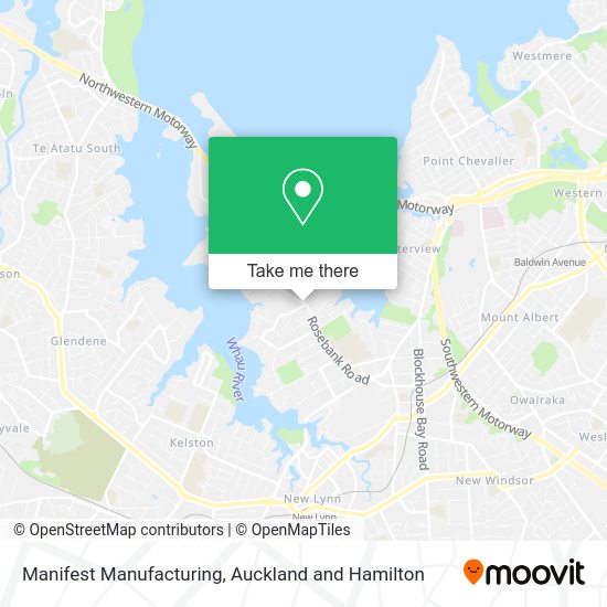 Manifest Manufacturing map