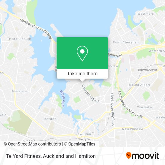 Te Yard Fitness map