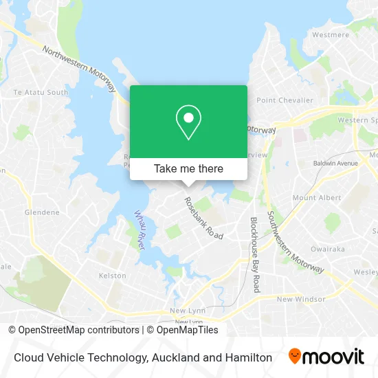 Cloud Vehicle Technology map