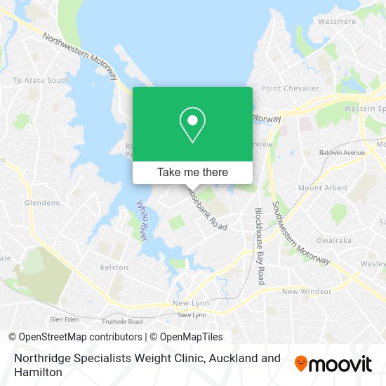 Northridge Specialists Weight Clinic map