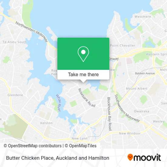 Butter Chicken Place map