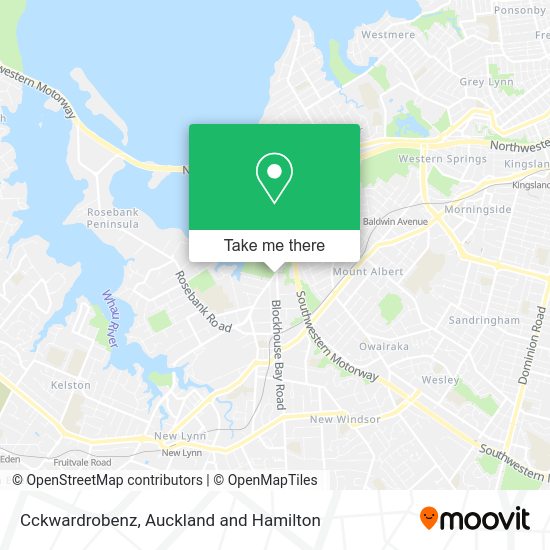Cckwardrobenz map