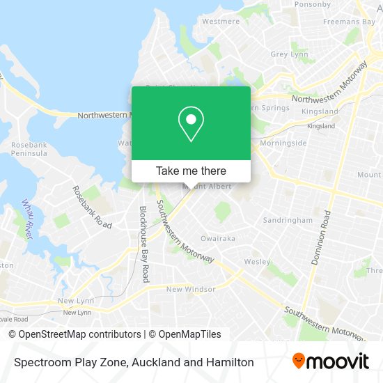 Spectroom Play Zone map