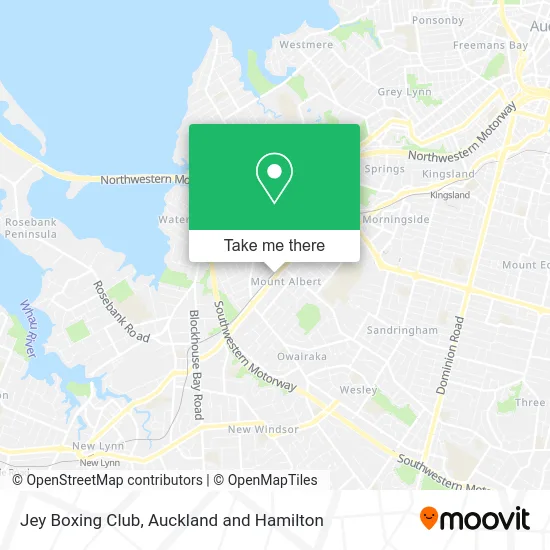 Jey Boxing Club map