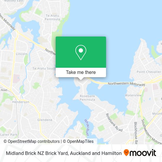 Midland Brick NZ Brick Yard map