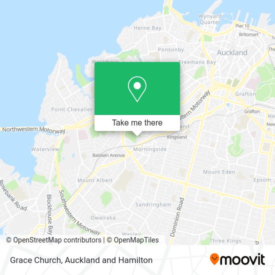 Grace Church map