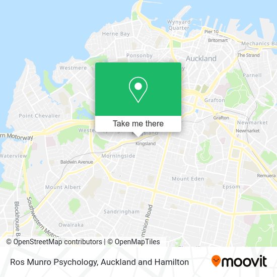 Ros Munro Psychology map