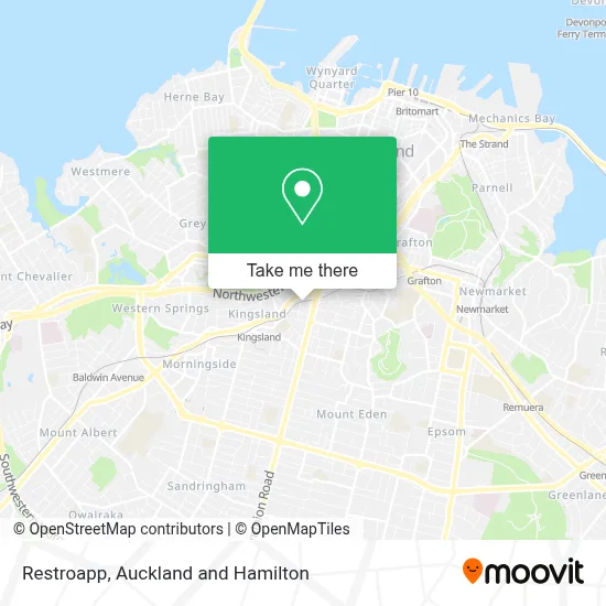 Restroapp map