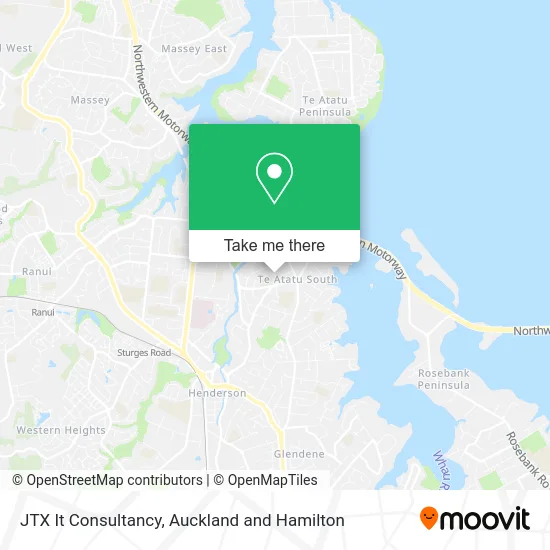 JTX It Consultancy map
