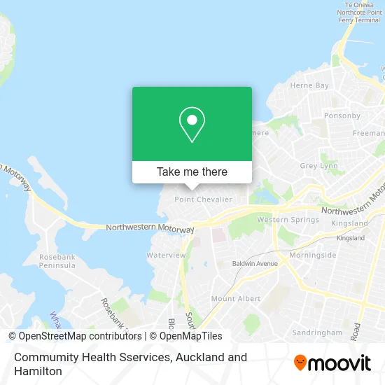 Commumity Health Sservices map