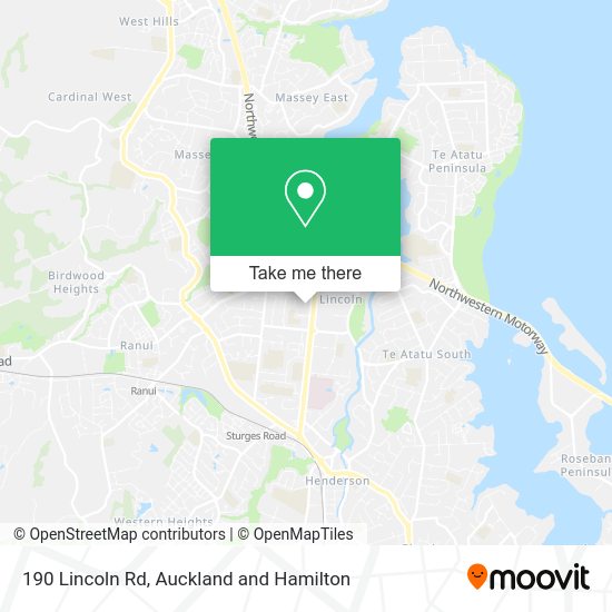 190 Lincoln Rd map