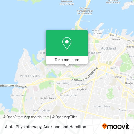 Alofa Physiotherapy map