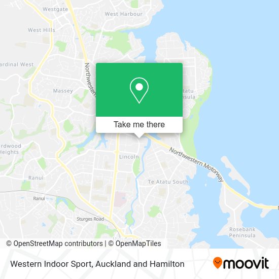 Western Indoor Sport map